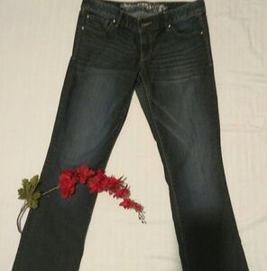 Express women's blue jeans